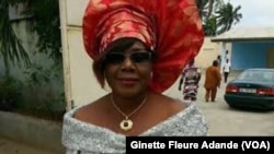 Dr Basilia Odjube, secrétaire générale du Syntra CNHU à Cotonou, 8 juin 2017. (VOA/Ginette Fleure Adande)