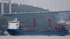 FILE - Russian cargo ship Ursa Major transits the Bosphorus in Istanbul, Turkey, Apr. 11, 2023.