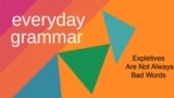 everyday grammar - expletives 