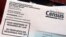 This March 23, 2018, photo shows an envelope containing a 2018 census test letter mailed to a resident in Providence, R.I. The nation's only test run of the 2020 Census is in Rhode Island, and it's drawing concerns from community leaders, good-government groups and others about how it's being run.