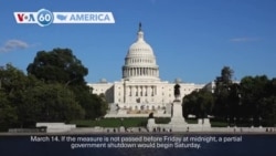 VOA60 America - Congress faces Friday deadline to avoid partial government shutdown