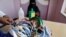 A girl is being treated at a malnutrition treatment center in Sanaa, Yemen, Nov. 4, 2017. 