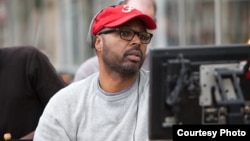 Director Salim Akil on the set of TriStar Pictures' SPARKLE. (Photo: Alicia Gbur) © 2012 Stage 6 Films, Inc. All Rights Reserved
