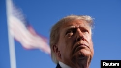 Президент США Дональд Трамп під час розмови із журналістами у Білому домі, Вашингтон, 22 жовтня 2026.