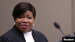 Fatou Bensouda procureure ya CPI (Cour pénale internationale), La Haye, Pays-Bas, 8 juillet 2019.