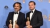 "The Revenant" et Leonardo DiCaprio au sommet aux Golden Globes