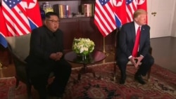 گەشبینی سەرۆک ترامپ بە کۆبوونەوەکانی لەگەڵ کیم جۆنگ ئون
