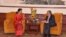 နိုင်ငံတော်အတိုင်ပင်ခံပုဂ္ဂိုလ် ဒေါ်အောင်ဆန်းစုကြည်နဲ့ ကုလသမဂ္ဂအတွင်းရေးမှူးချုပ် António Guterres တို့ တွေ့ဆုံ
