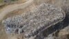 A pile of trash is seen in Bar Elias, Lebanon, May 17, 2017. (Photo courtesy of Human Rights Watch)