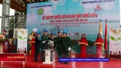 Việt Nam hạ thủy tàu tuần tra trong gói tín dụng quốc phòng với Ấn Độ