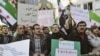 Syrians and Turks in Istanbul Protest Latest Syrian Show of Force