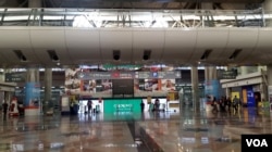 马来西亚首都吉隆坡中央车站。（美国之音朱诺拍摄，2016年3月13日）