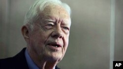 အေမရိကန္သမၼတေဟာင္း Jimmy Carter။