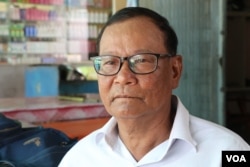 Thong Sarun, former opposition commune chief in Ariksat commune of Kandal province (Sun Narin/VOA Khmer)