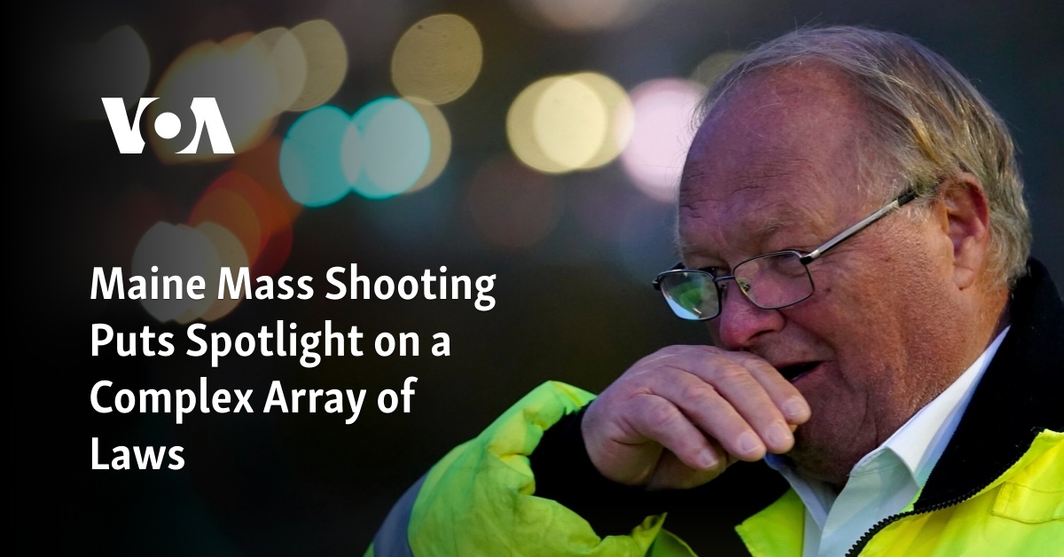 Maine Mass Shooting Puts Spotlight on Complex Array of Laws