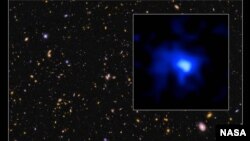 La galaxia azul batió el récord de distancia entre la Tierra y su ubicación.
