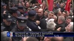 Protestë me tensione e shoqatave të dala nga lufta e UÇK-së