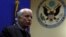 U.S. Senator John McCain speaks during a news conference at the U.S. embassy in Kabul, Afghanistan, Jan. 2, 2014.