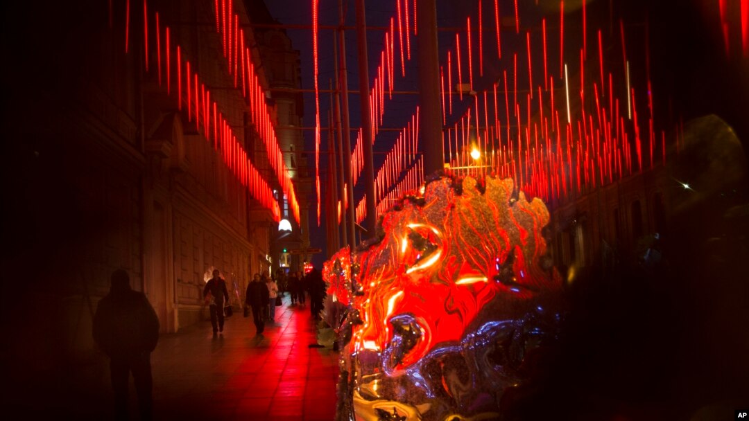 Người dân Nga đón năm mới 2015 với hy vọng cho một tương lai tốt đẹp hơn.