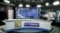 An empty studio of a Kenyan TV channel is seen following its coverage of opposition leader Raila Odinga's mock presidential inauguration this week, at the Nation Group media building in Nairobi, Kenya, Feb. 1, 2018.