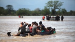 Inundações causadas pelo furacão Eta em La Lima, Honduras, Nov. 7, 2020.