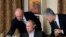 Евгений Пригожин на приеме с участием тогдашнего премьер-министра России Владимира Путина. 11 ноября 2011 г.