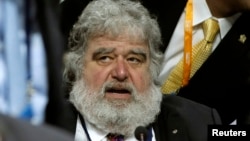 Anggota Aksekutif FIFA, Chuck Blazer saat menghadiri Kongres FIFA ke-61 di Hallenstadion, Zurich, 1 JUni 2011 (Foto: dok). 