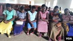 A group of women has come forward accusing police of sexual harassment, in Lilongwe. (Lameck Masina/VOA)