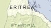 Map of Eritrea and Ethiopia