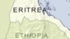 Map of Eritrea and Ethiopia