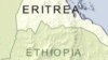 Map of Eritrea and Ethiopia