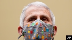 Dr. Anthony Fauci, the director of the U.S. National Institute of Allergy and Infectious Diseases and the chief medical advisor to the president, savs vaccines are 'highway to normalcy,' but masks still needed for now.