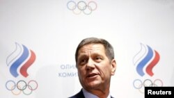 Le Directeur du Comité olympique russe Alexander Zhukov, à Moscou, le 18 novembre 2015. 