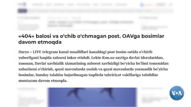 Vashington choyxonasi: so'z erkinligi, jurnalistlarga bosim va Sattoriy ishi