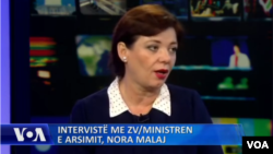 Nora Malaj, Albanian deputy minister of education