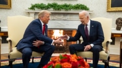 Biden and Trump meet at White House