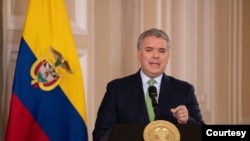 El presidente de Colombia, Ivan Duque, considera que la falta de información confiable y políticas efectivas convierten a Venezuela en una amenaza sanitaria para su país.