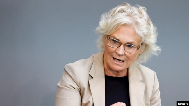 Ministrja gjermane e mbrojtjes Christine Lambrecht