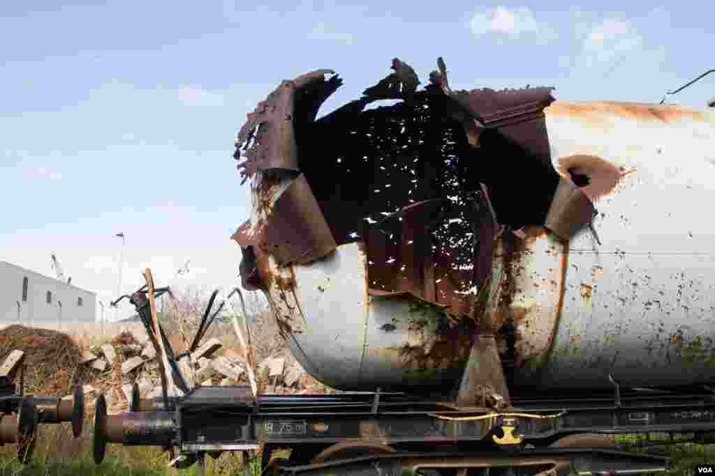 Weakened by the increased use of cars, the train lines in Lebanon were mainly killed off by the start of the Lebanese Civil War in 1975. (Photo - J. Owens/VOA)