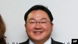  In this April 23, 2015 file photo, Jho Low, Director of the Jynwel Foundation, poses at the launch of the Global Daily website in Washington, D.C.