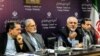 محمدجواد ظریف وزیر خارجه ایران (دوم از راست) در نشست شورای رهبردی روابط خارجی، تهران - ۱۲ مرداد ۱۳۹۴