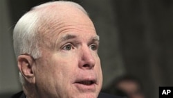Sen. John McCain, R-Ariz., the ranking Republican on the Senate Armed Services Committee