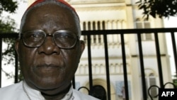 Le cardinal Christian Tumi, le 7 octobre 2004. (Issouf Sanogo /AFP)