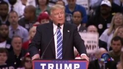 共和党总统竞选人川普抨击民主党首场辩论