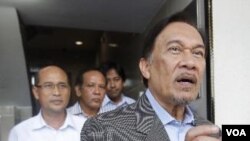 Pemimpin Oposisi Malaysia, Anwar Ibrahim (Foto: dok).