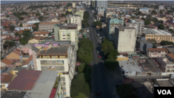 Vista geral de Luanda, Angola. Abril 2020