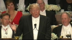 Trump Joke About Melania's RNC Speech at Alfred Smith Charity Dinner