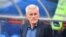 Hugo Broos lors d'un match entre le Cameroun et l'Allemagne, Allemagne, le 25 juin June 2017.