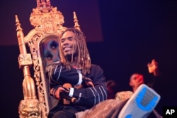 Rapper Fetty Wap performs at Power 105.1's Powerhouse 2015 at Barclays Center on Oct. 22, 2015, in Brooklyn, New York.