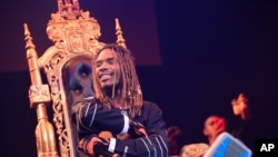 Le rappeur Fetty Wap se produit au Barclays Center le 22 octobre 2015 à Brooklyn, New York.